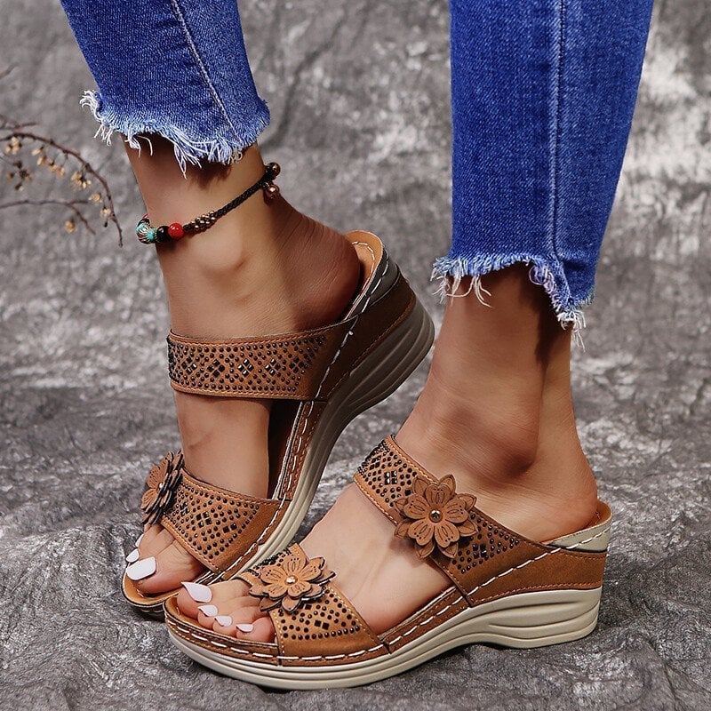 fashion non-slip wedge sandals(Free Shipping)