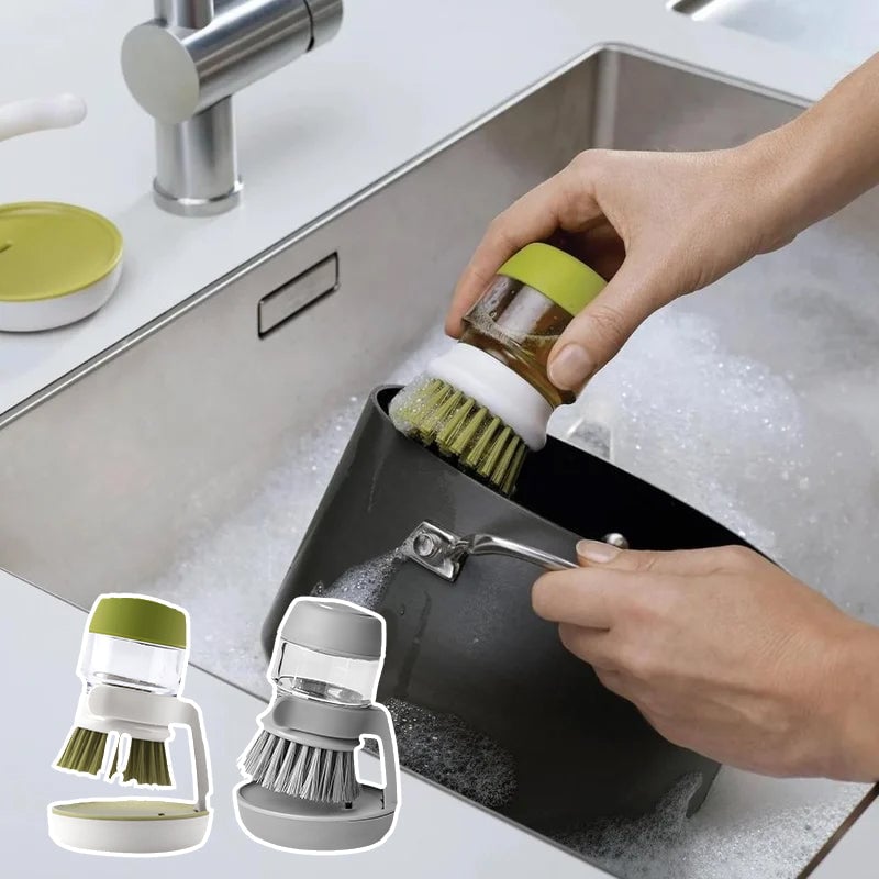 🎁Multifunctional Pressing Cleaning Brush