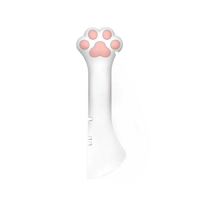 New Pet Can Head Spoon Cat Can Head Opener Feeding Cat Shovel Supplies Durable Stainless Steel Material