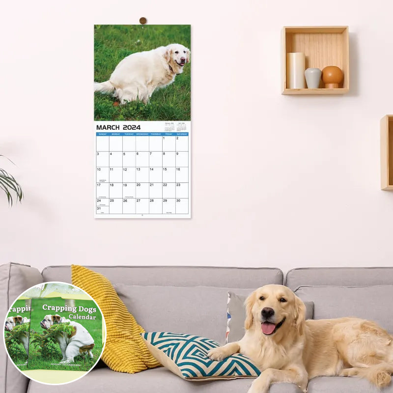 The funniest calendar of this century | The artistic expression of furry friends