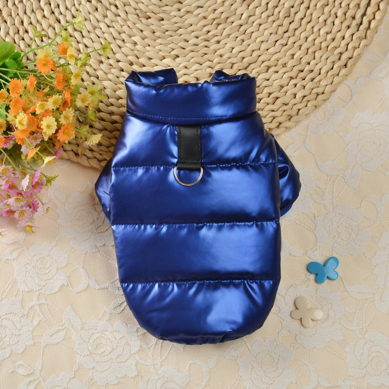 Disposable Cotton-padded Clothes Cat Autumn And Winter Dog Clothes Winter Clothes Small Dog Pet Cotton-padded Jacket New Cotton-padded Clothes Winter Warm