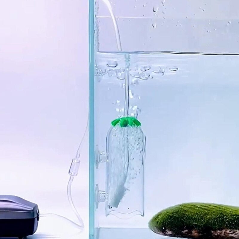 Air Oxygen Acrylic Cup With Suction Cups