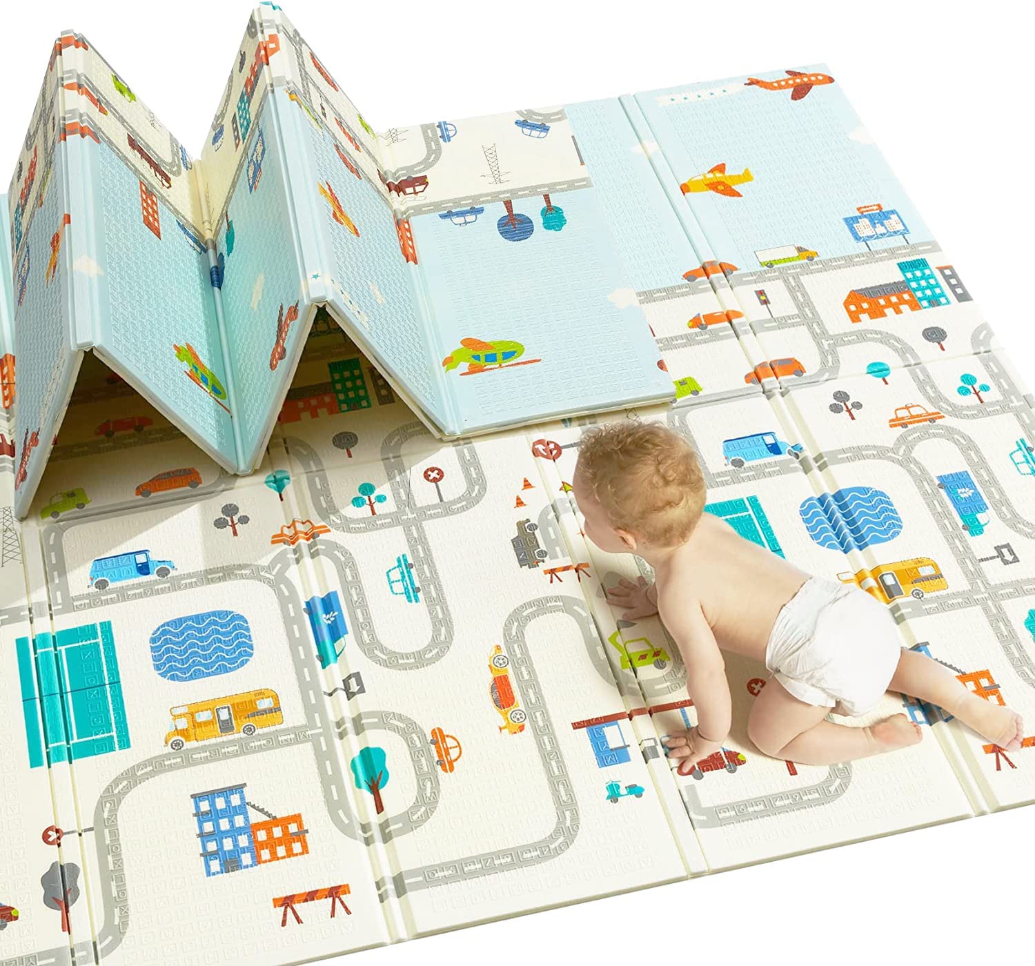 Kids Play Mat 180x200. Waterproof Baby Mat