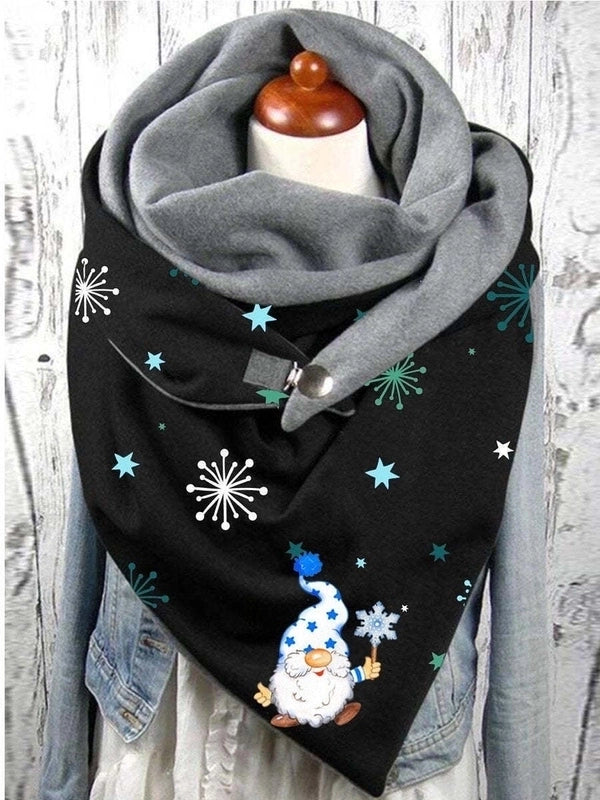 Women's Basic Streetwear Moon Butterfly Polyester Scarf