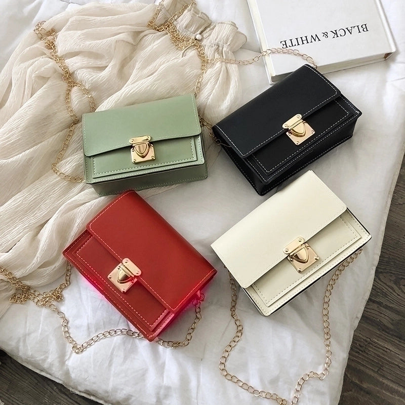 New Fashion  Shoulder Chain Small Square Bag Shoulder Bags