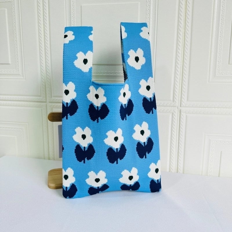 Women's Small Polyester Flower Streetwear Open