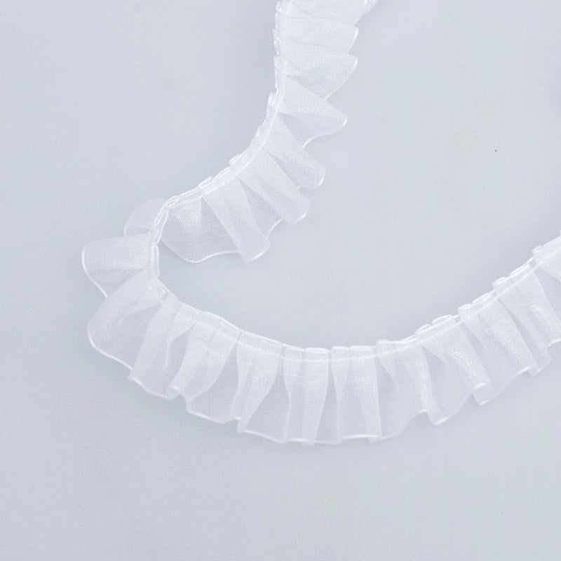 Sweet Solid Color Organza Tape Pet Accessories 1 Piece