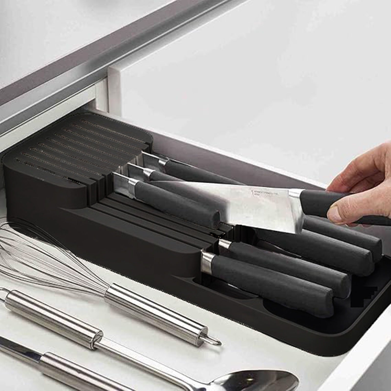 2 Tier Knife Organizer(SA2405-71)-Black