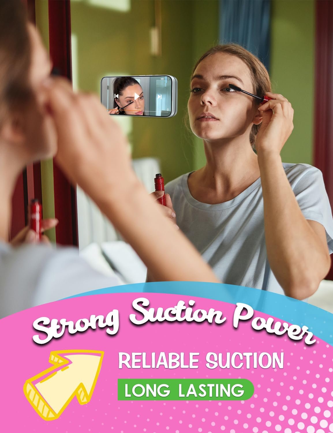 Silicone Suction Cup Phone Mount