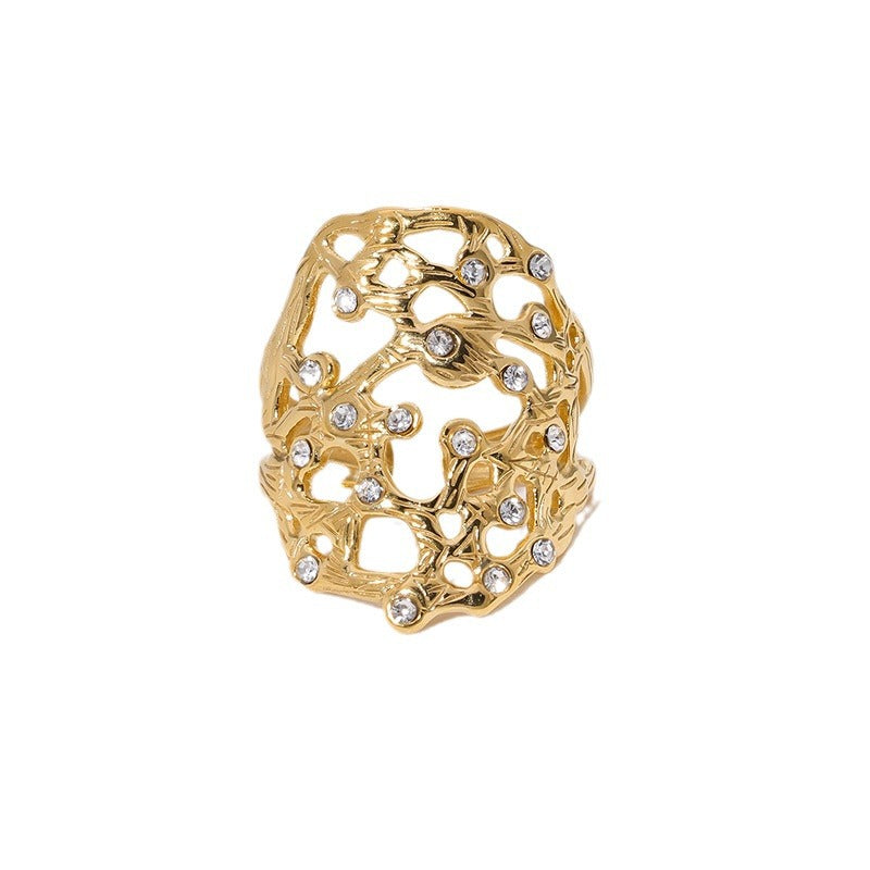 Open Ring Mesh Stainless Steel Electroplating Rings