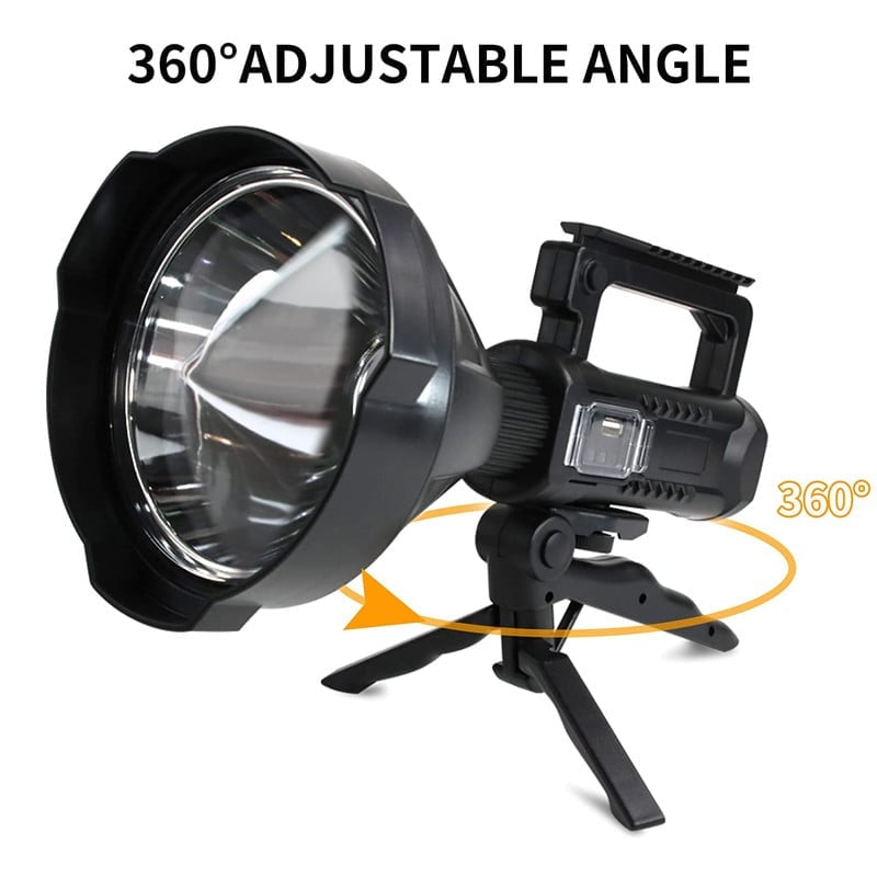 Rechargeable Handheld Spotlight Flashlight 90000 High Lumens