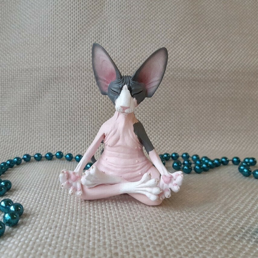 🔥 Promotion🔥😻Sphynx Cat Meditate Yoga(BUY 2 FREE SHIPPING)