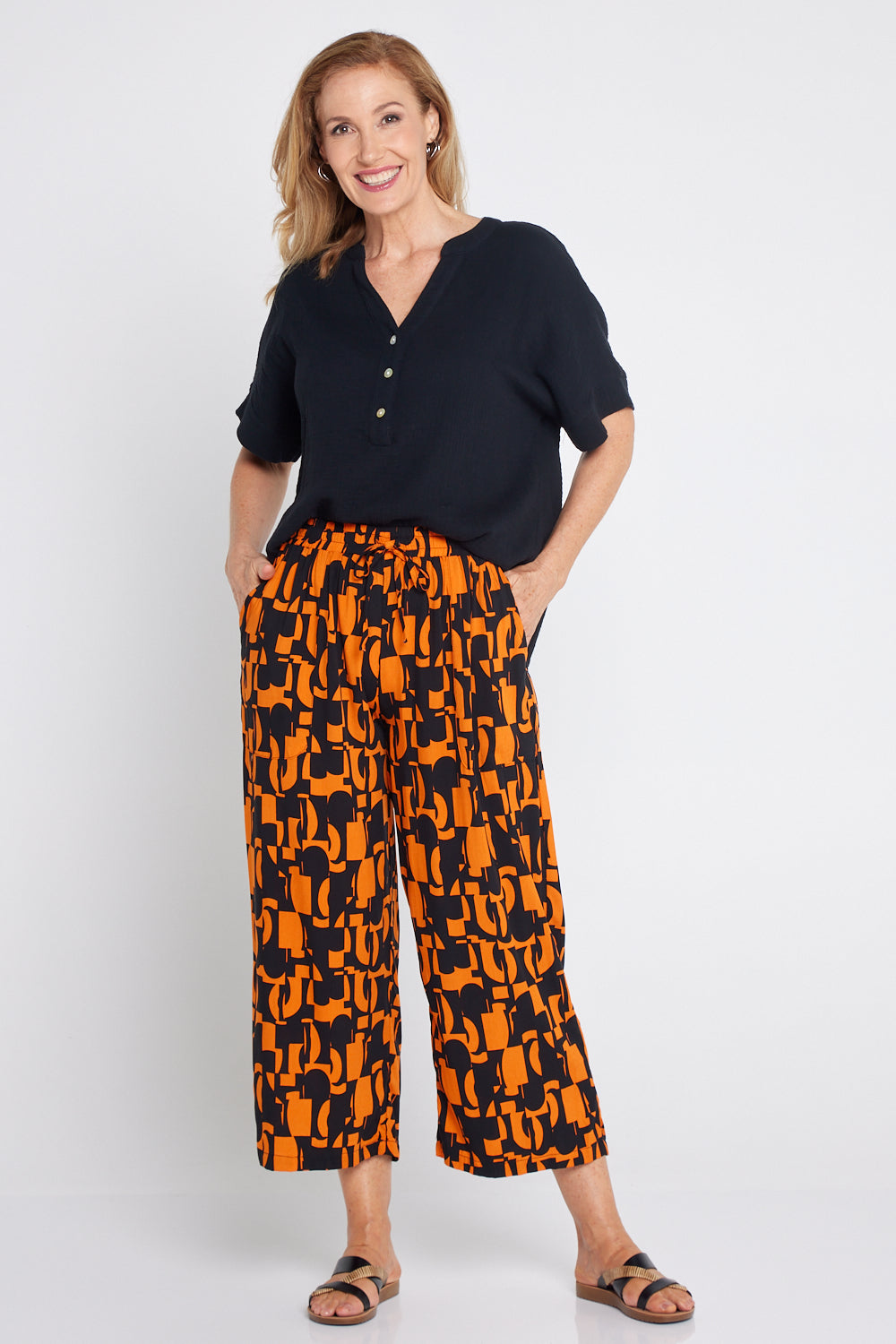 Lightweight Pants - Midcentury Orange