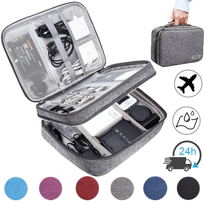 RoamReady Travel Cable Organizer