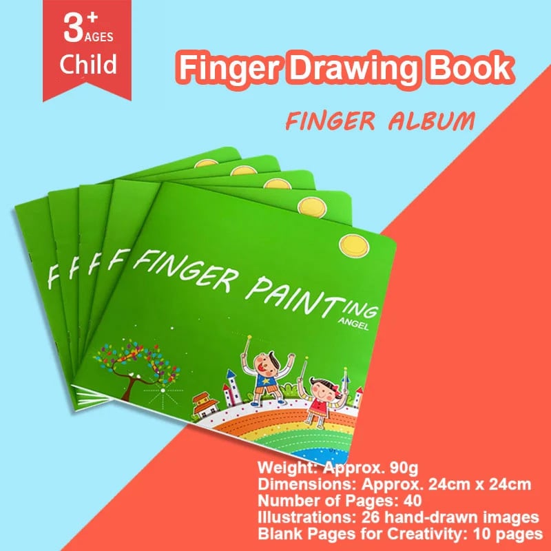 Funny Finger Painting Kit