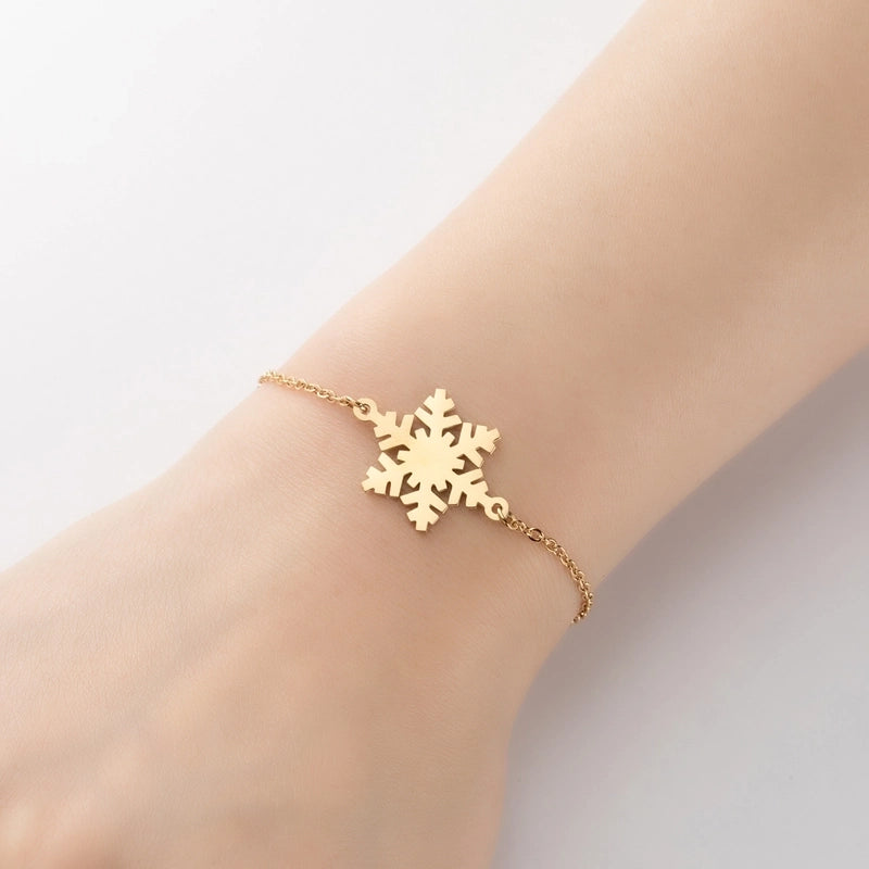 Minimalist Geometric Titanium Steel Bracelets Plating No Inlaid Stainless Steel Bracelets