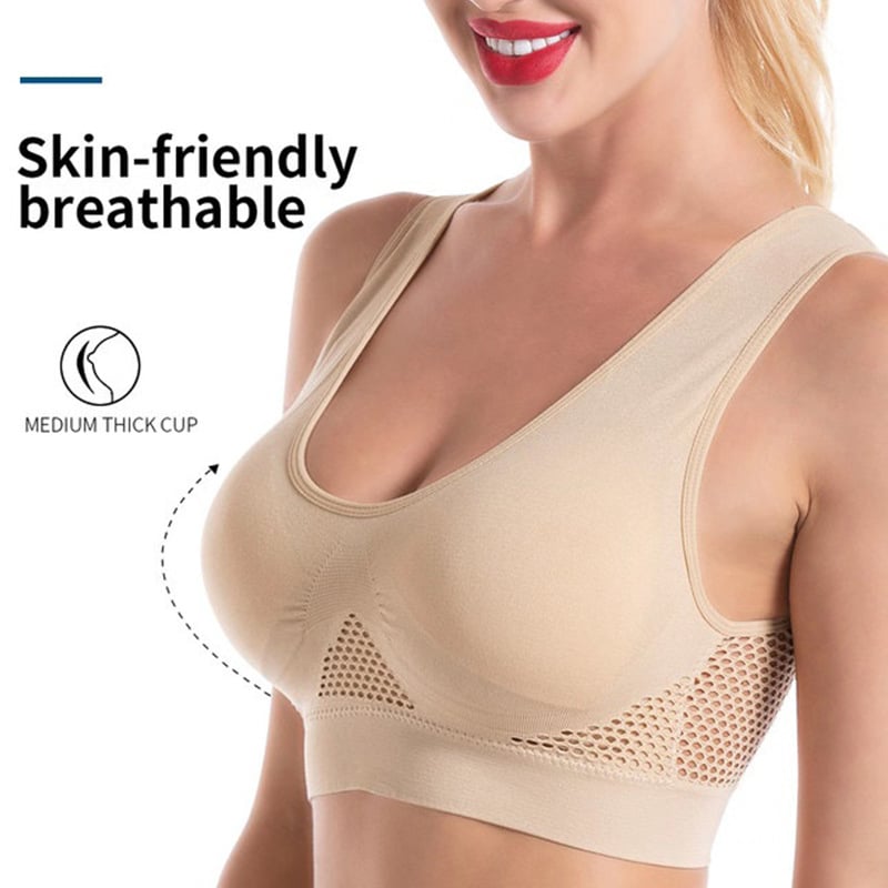 🔥HOT SALE BUY 1 GET 1 FREE - Each only ￡8.99!!!🔥Breathable Cool Liftup Air Bra🔥