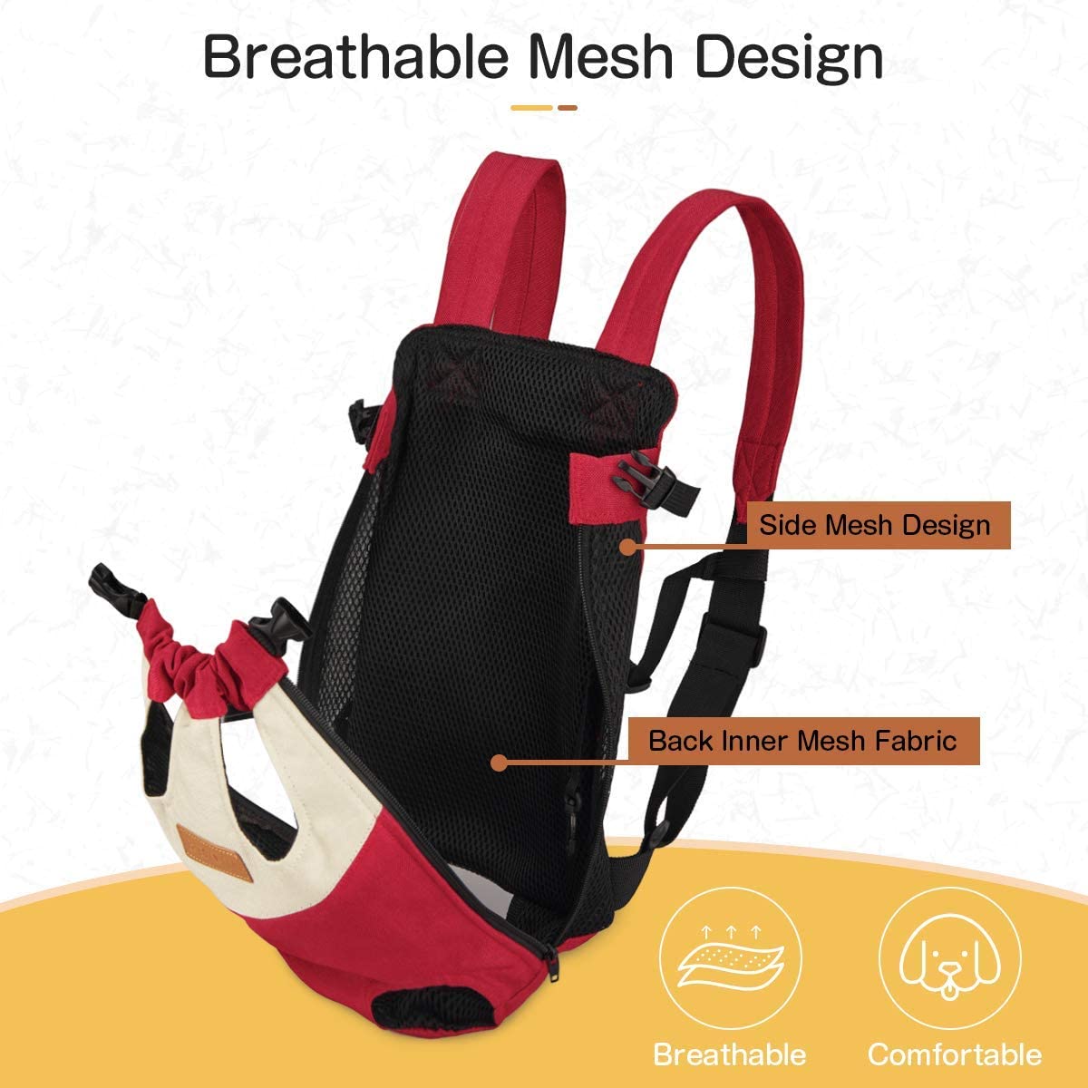🔥BIG SALE - 47% OFF🔥🔥Pet Travel Leg-out Backpack🐶🐱