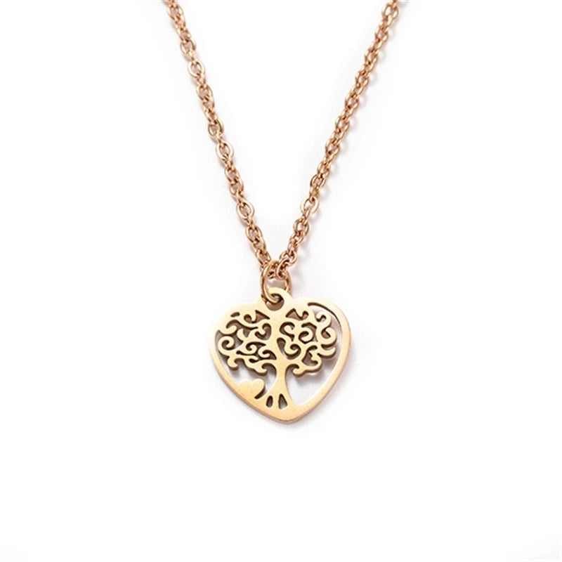Fashion Heart Stainless Steel Necklace
