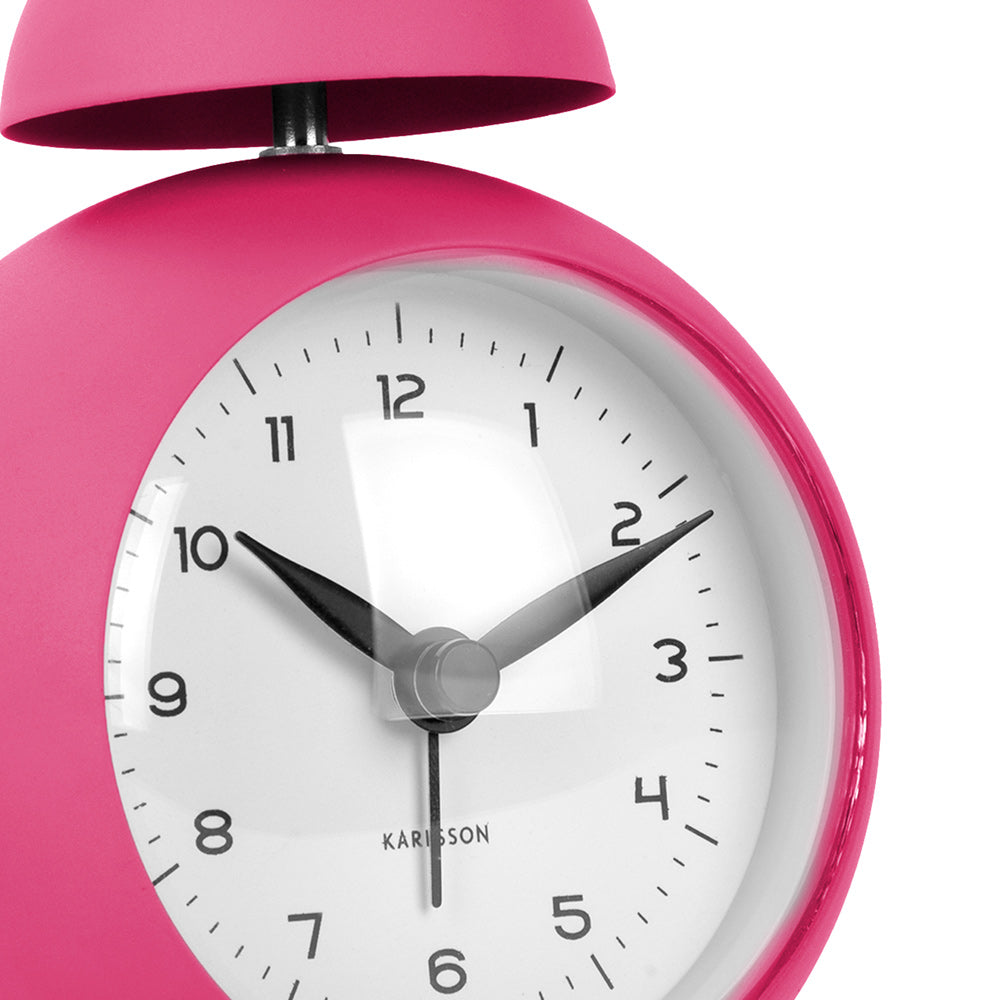 Chaplin Alarm Clock - Bright Pink