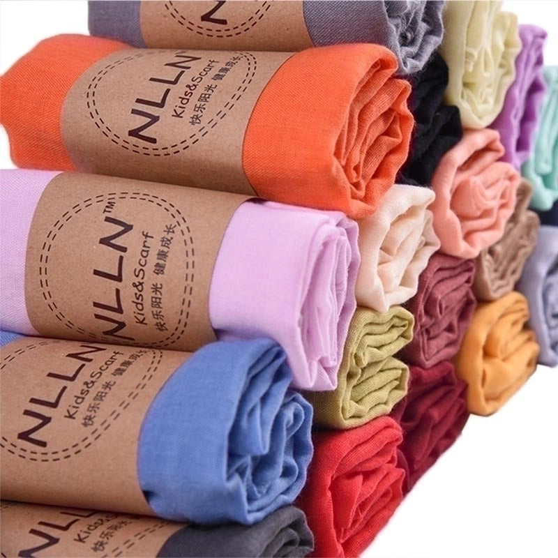 Unisex Minimalist Solid Color Scarf 1 Piece