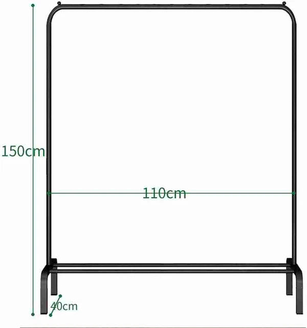 LUXORMOVE METAL CLOTH STAND - SINGLE POLE