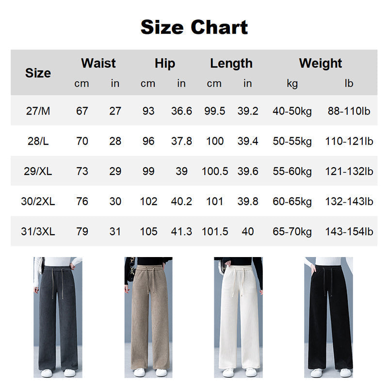 💥Hot Sales - 49% OFF💕Cozy Chic Wide-Leg Drawstring Pants