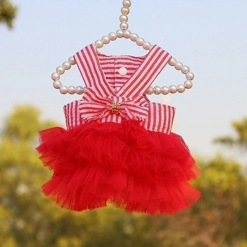 Princess Cute Polyester Bow Knot Pet Clothing