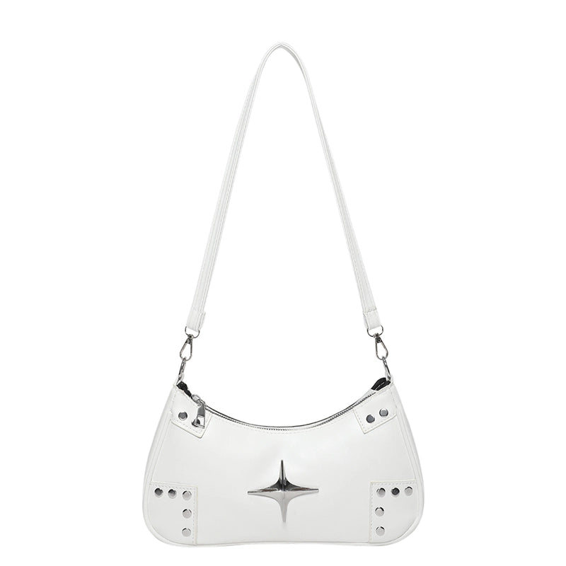 Women's Classic Style Streetwear Solid Color Pu Leather Shopping Bags