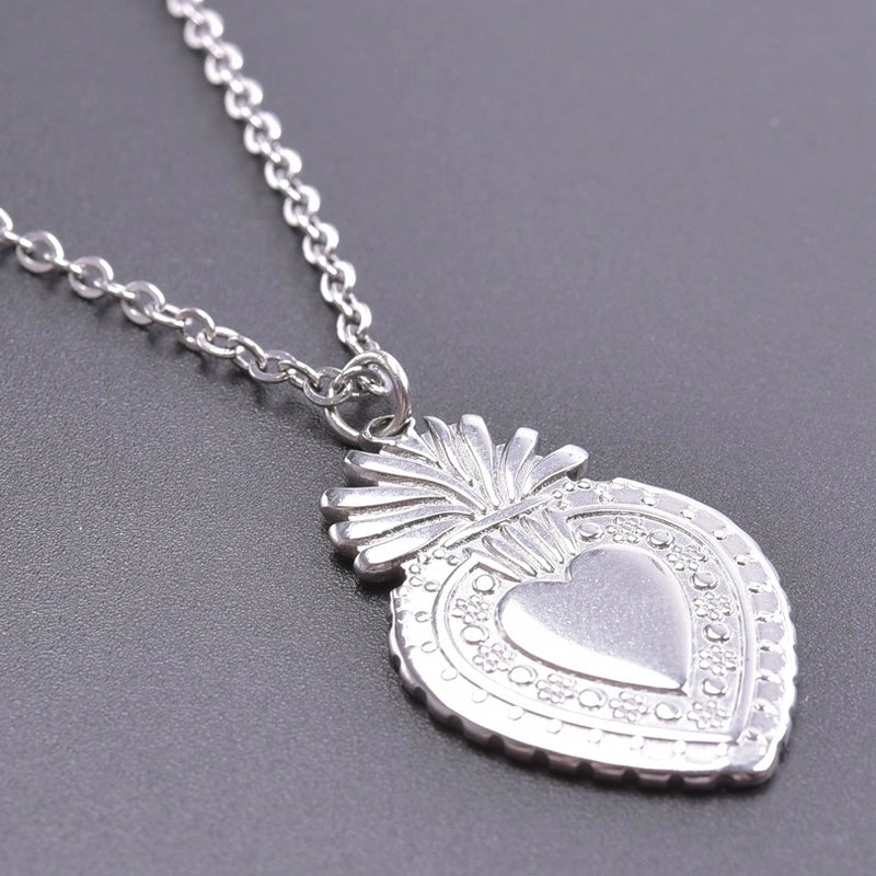 304 Stainless Steel Minimalist Classic Style Plating Strawberry Pendant Necklace