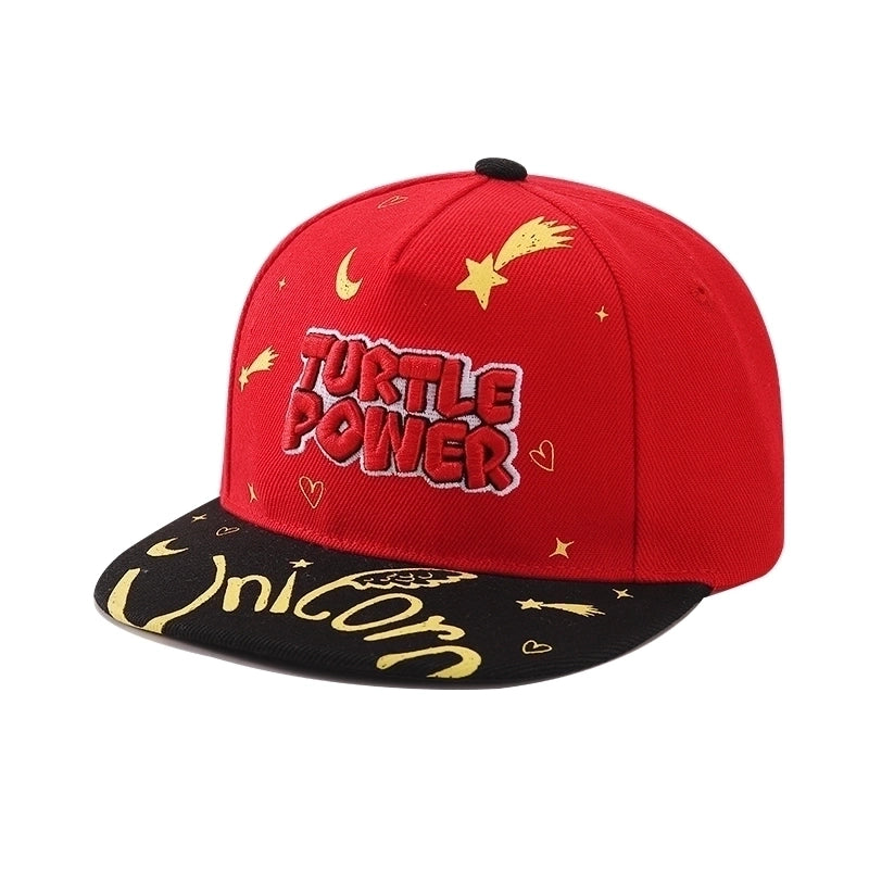 Children Unisex Hip-Hop Sports Letter Ivy Cap Baseball Cap