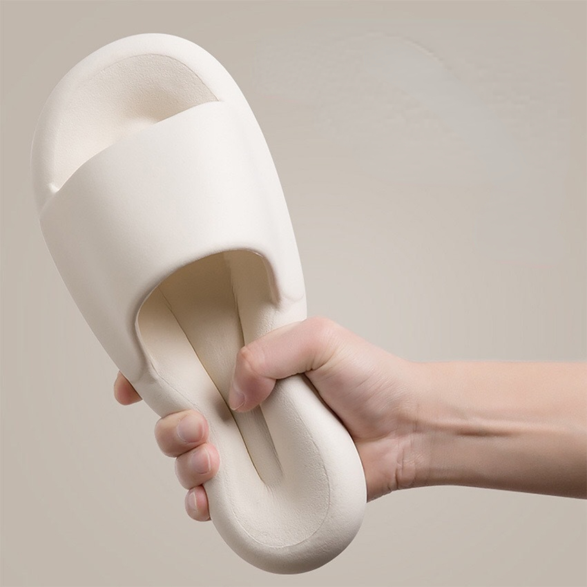 Getjiida business New Cloud Soft EVA Slippers Couple Home Outdoor Slipper Summer Beach Unisex Bedroom Shoes Ladies Flip Flops Thick Bottom Sandals