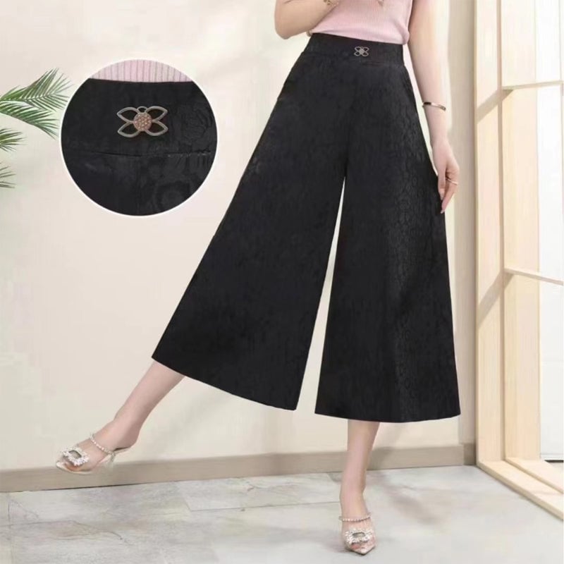 💝Women's Casual Breathable High Waist Wide Leg Pants✨