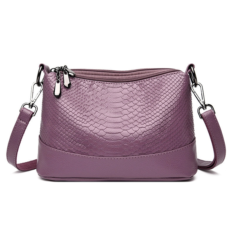 Women's Medium Pu Leather Fashion Square Bag