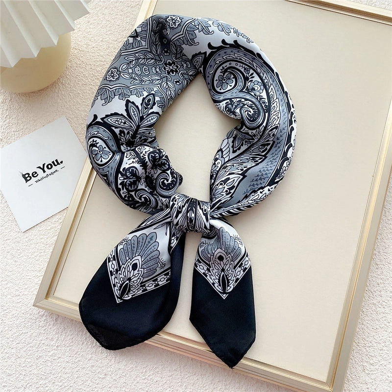 Summer Fashion Gauze Thin Scarf Silk Shirt Scarf