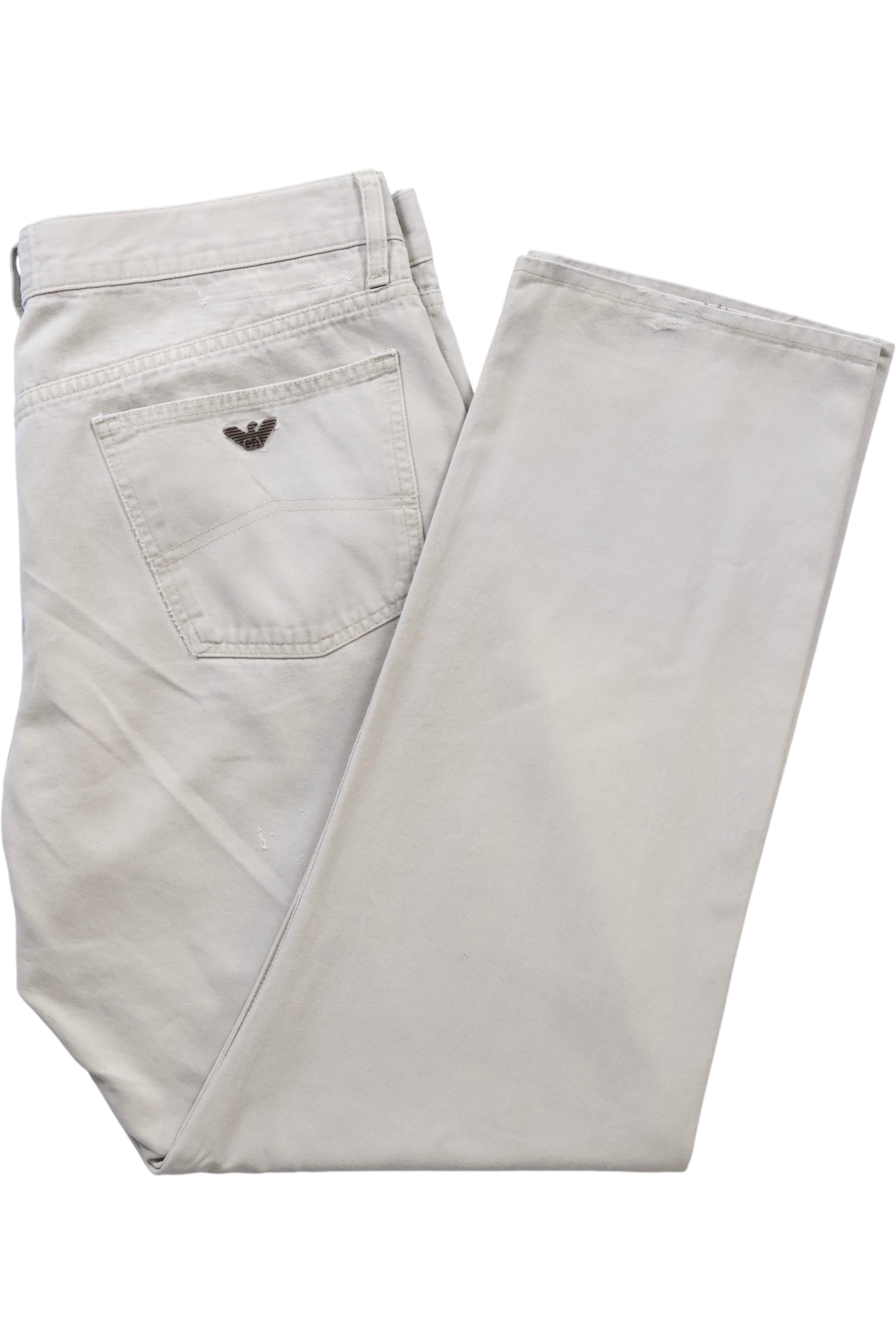 Armani Beige Straight Leg Jeans