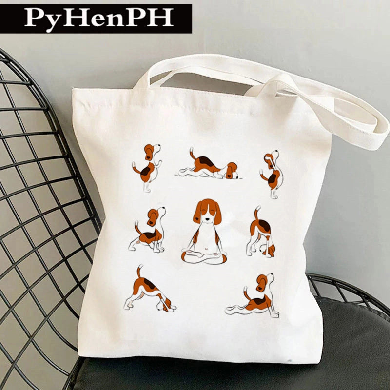 Women's Medium Canvas Color Block Streetwear Square Open Shoulder Bag