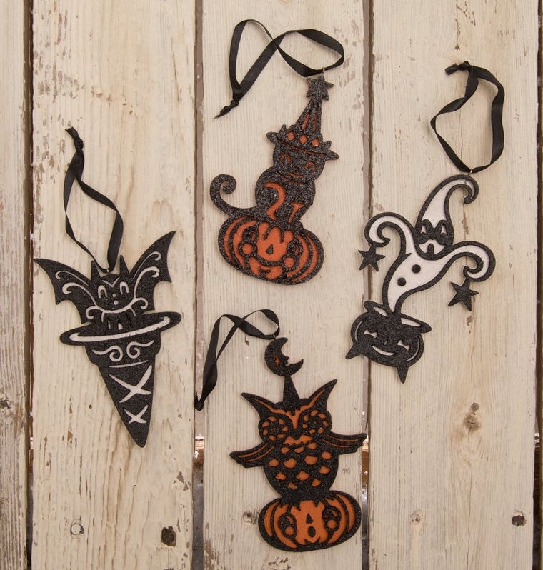 Johanna Parker Halloween Character Ornaments