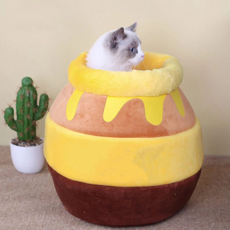 Comfy Honey Pot Pet Bed