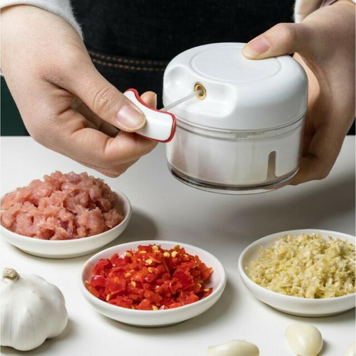 Mini Manual Hand Pull Speedy Chopper