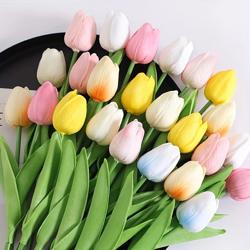 Hearthside Faux Tulips 10 Pcs