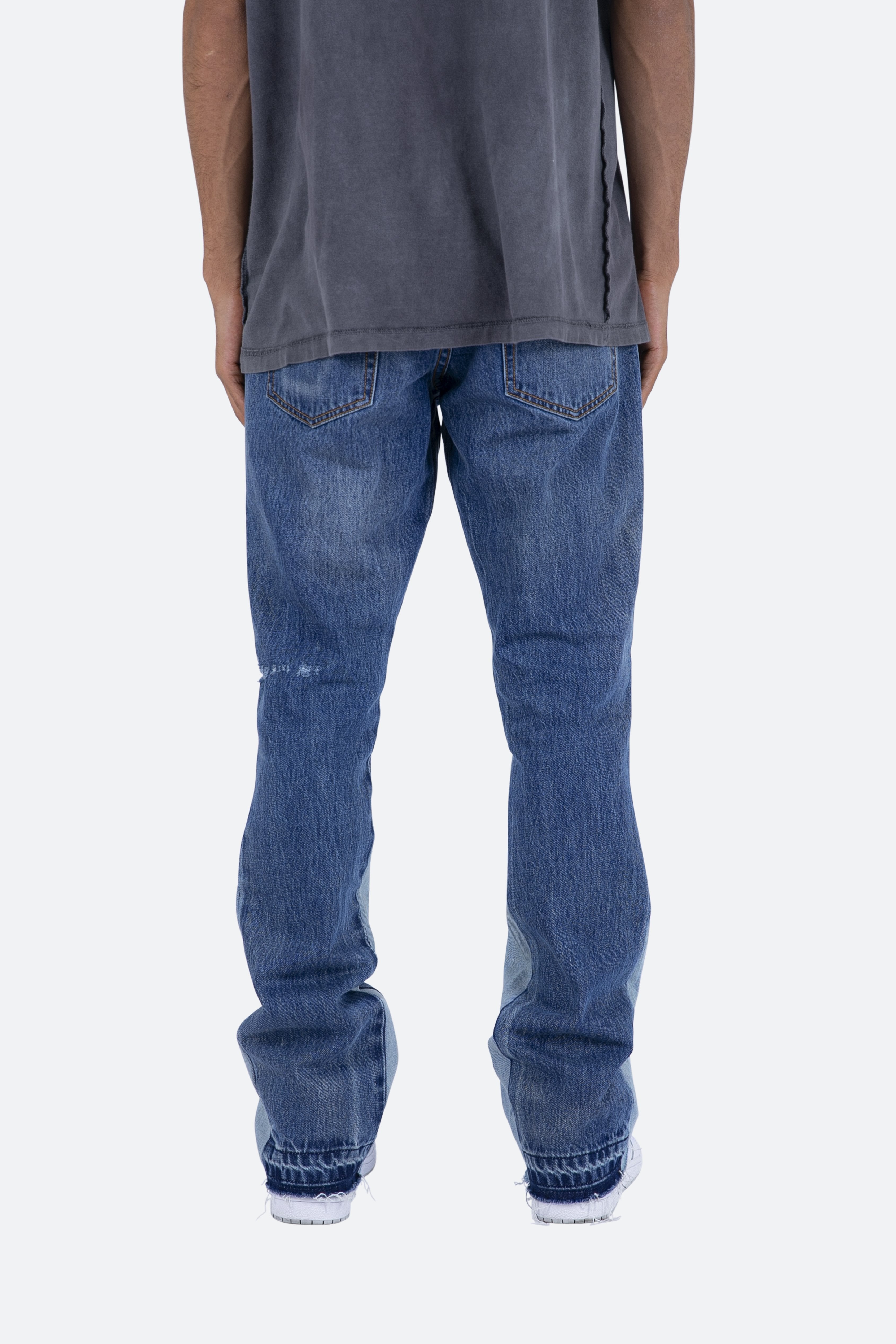 B118 Work Flare Denim - Blue