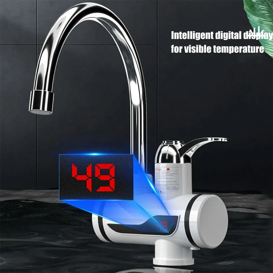 Electric Water Heater Faucet Tap With Display