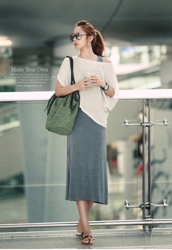 New Straw Simple Braided Tassel Shoulder Beach Bucket Women's Bag38*30*20cm