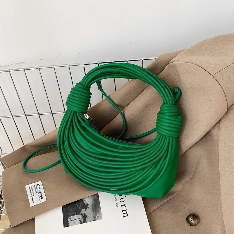 Women's All Seasons Pu Leather Fashion Straw Bag