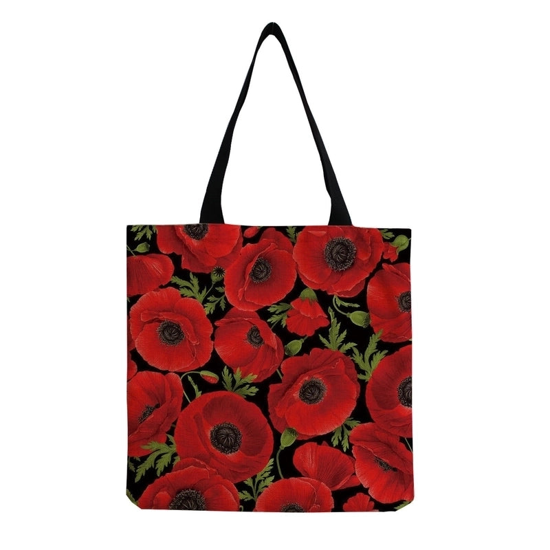 Women's Fashion Flower Shopping Bags
