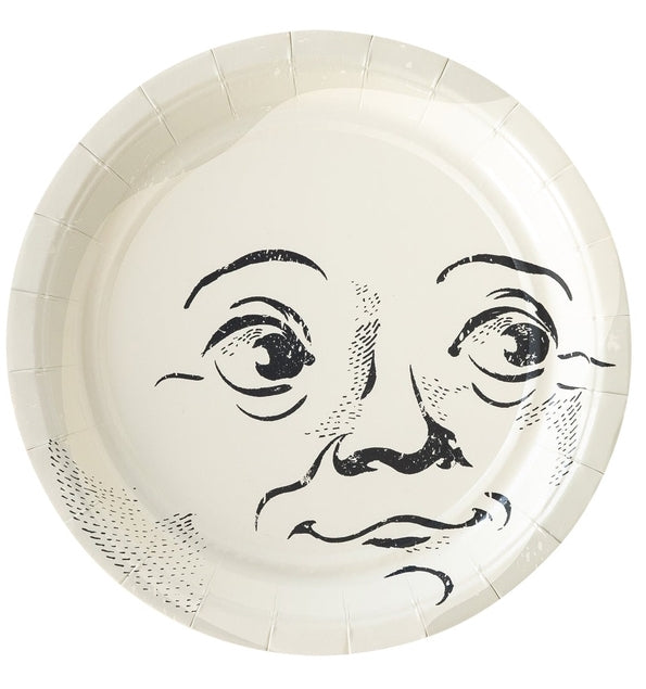 Man in the Moon Paper Party Plates