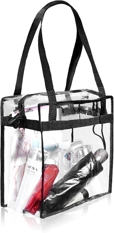 Women's Casual Solid Color Pvc Shopping Bags