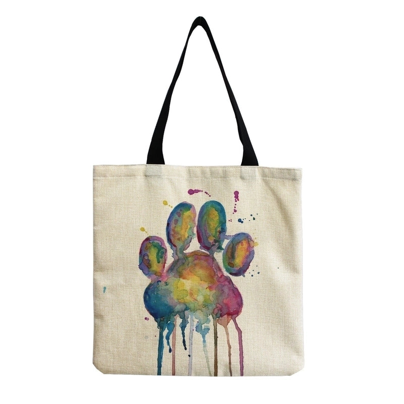 Women's Minimalist Letter Shopping Bags