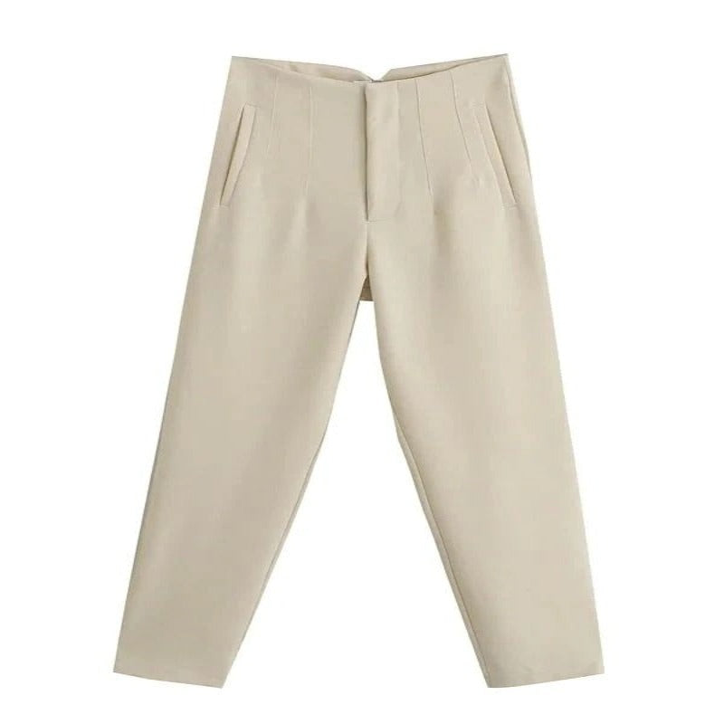 Women's Office Wear Straight Pants